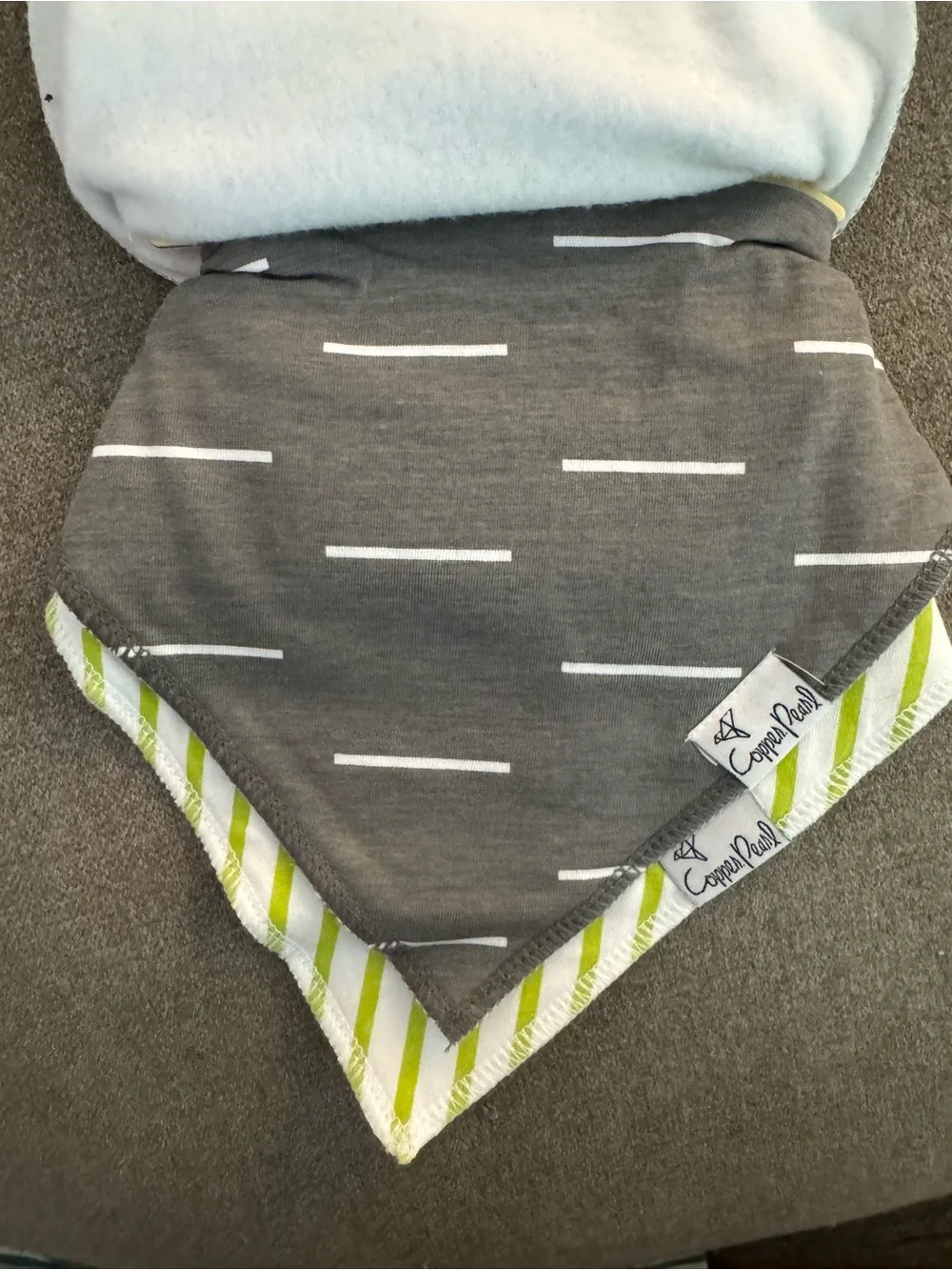 NWT Copper Pearl Kai Baby Bandana Bibs 4 Pack- Whale Ocean Waves - Picture 3 of 5